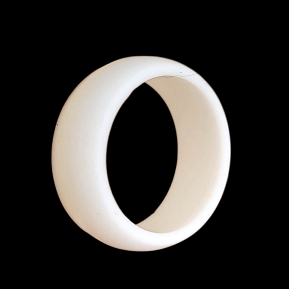 White Silicone Ring Size 11